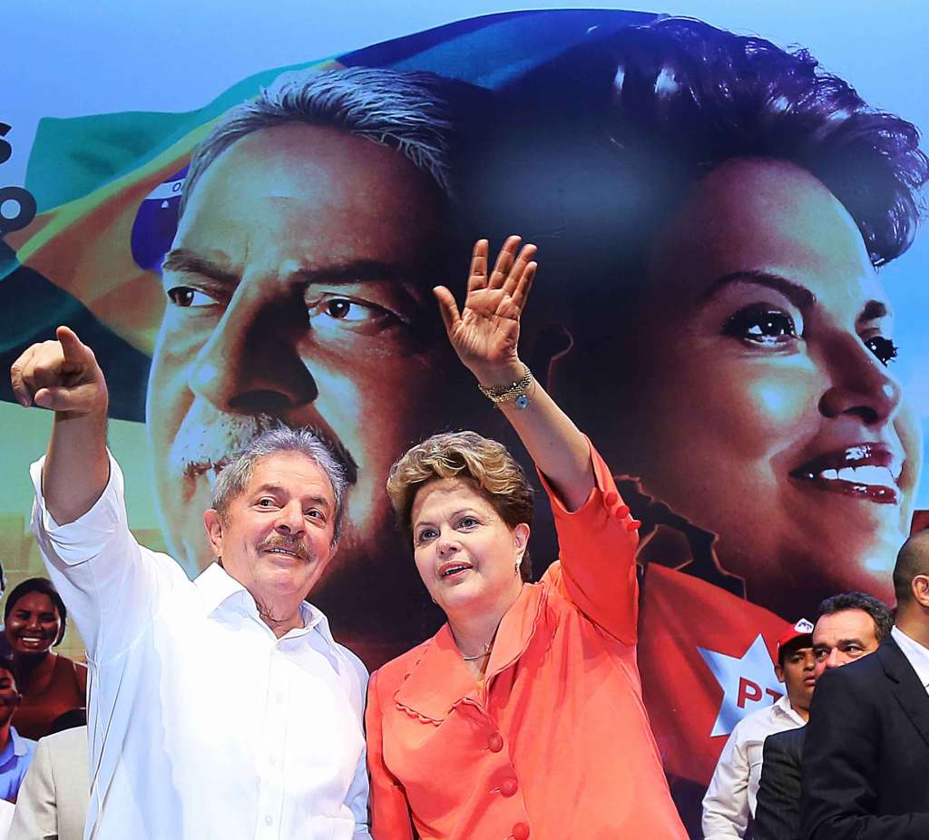 SALVADOR/BAHIA 24-07-2013 NACIONAL LULA DILMA EX PRES.LUIS INACIO LULA DA SILVA E DILMA ROUSSEFF DURANTE EVENTO DECENIO QUE MUDOU O BRASIL FOTO Ricardo Stuckert/INSTITUTO LULA