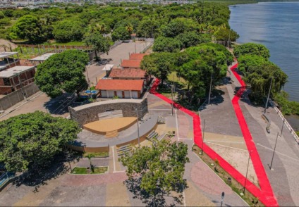 Prefeitura de Cabedelo entrega 1ª etapa da reforma do Parque Turístico do Jacaré nesta sexta-feira (22)