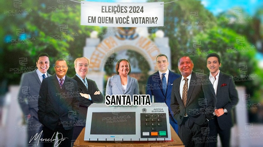 ENQUETE POLÊMICA PARAÍBA: com chapas definidas, em quem você votaria para prefeito de Santa Rita, caso as eleições fossem hoje? - Participe