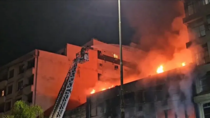 TRAGÉDIA: Dez pessoas morrem em incêndio dentro de pousada - VEJA O VÍDEO