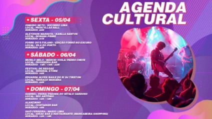 Confira a programação cultural: Veja uma lista cheia de festas que ocorrem no final de semana em João Pessoa
