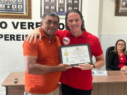 Veneziano recebe título de cidadão em Diamante e prefeito celebra mais de R$ 5 milhões em recursos destinados pelo Senador
