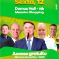 Bolsonaro vem lançar pré-candidaturas de Queiroga, em João Pessoa, e Virgolino, em Cabedelo