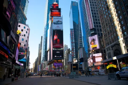 Foto: Arquivo Times Square, Nova York
