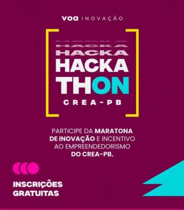 Inovação: Crea-PB lança evento Hackaton com R$:5.000,00 em premiações