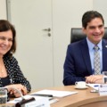Coordenador da bancada, Murilo promove reunião entre ministra da Saúde e secretário de Saúde da Paraíba