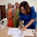 Avanços na assistência social: Pollyanna Dutra acompanha obras e assina OS de reforma em Centros Sociais Urbanos de João Pessoa