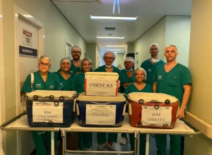 Nova doação de órgãos registrada no Hospital Metropolitano tira cinco pessoas da lista de espera por transplante