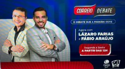 Após saída de Victor Paiva, Fábio Araújo assume o Correio Debate ao lado de Lázaro Farias