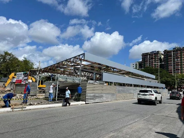 Sintur-JP e Prefeitura de João Pessoa executam fase final das obras do Novo Terminal de Passageiros da Lagoa