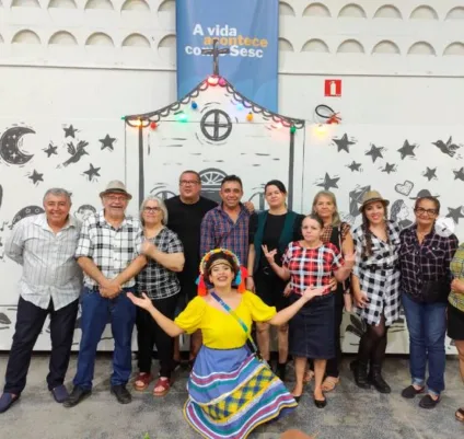 Arraiá do Sesc Guarabira celebra tradição junina com música, quadrilha e muita alegria