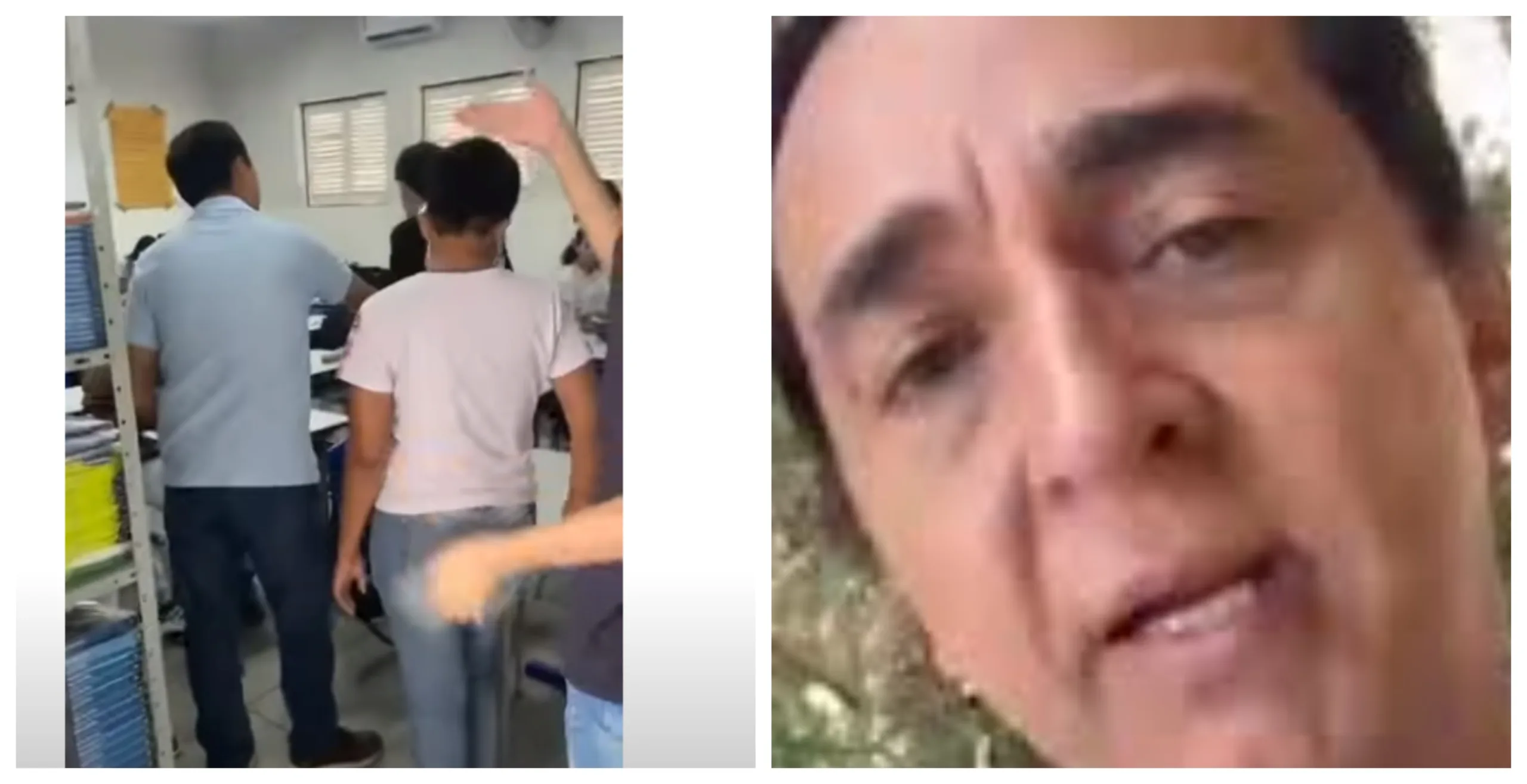 Ex- prefeito de Mari é acusado de invadir escola estadual e coagir alunos; veja vídeo