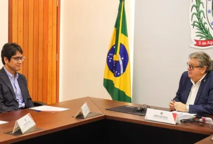 João Azevêdo recebe presidente da Mitsui no Brasil e diretoria da PBGás e discute investimentos na expansão da rede de gás