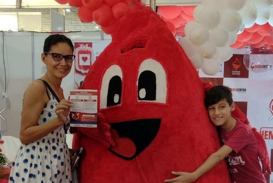 Hemocentro participa da Multifeira Brasil Mostra Brasil e realiza mais uma coleta itinerante nesta quarta-feira (10)