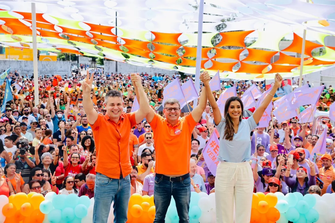 Na maior convenção da história de Cabedelo, Avante referenda candidatura de André Coutinho e Camila Holanda à Prefeitura da cidade portuária