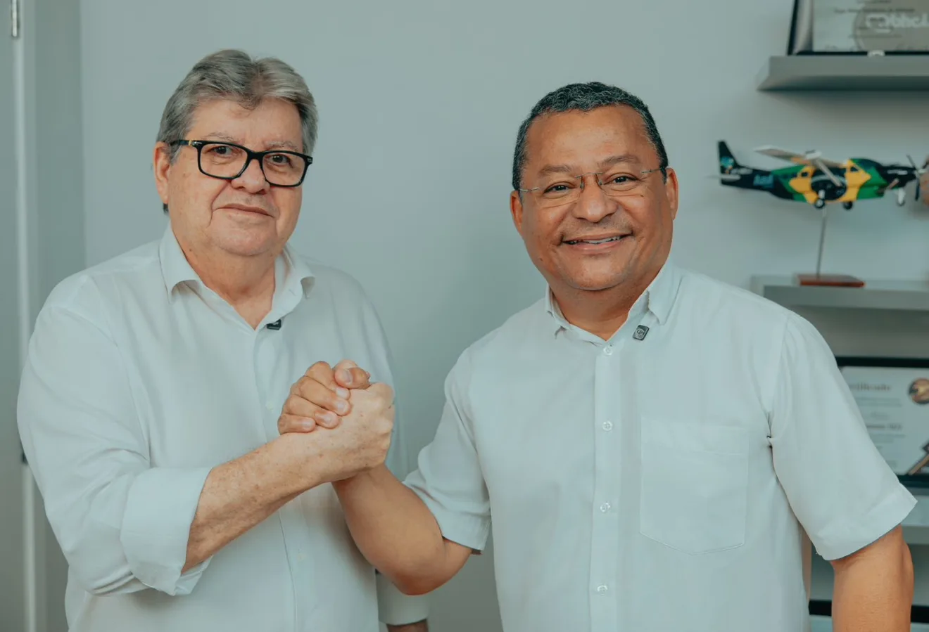 Nilvan e governador firmam compromisso para construção do Hospital Municipal de Santa Rita