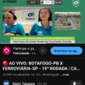 Rádio Tabajara tem mais que o triplo de audiência da segunda colocada na cobertura do jogo Botafogo-PB x Ferroviária-SP; veja os números