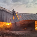 Fábrica é destruída por incêndio no Sertão da Paraíba