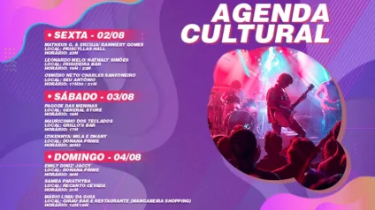 Agenda cultural: Confira as atrações que vão animar as casas de show no final de semana em João Pessoa