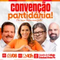 Em convenção, PSB oficializa candidatura de Aparecida Gomes à prefeitura de Areia