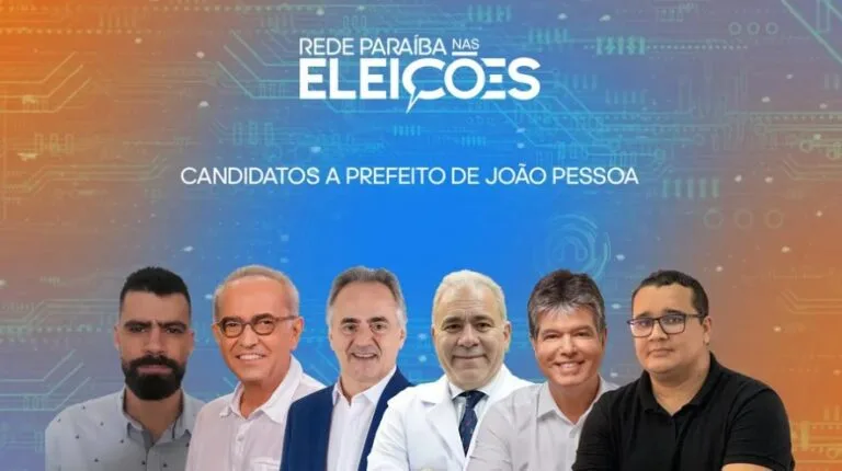 Rede Paraíba publica pesquisa para prefeito de João Pessoa na próxima terça-feira