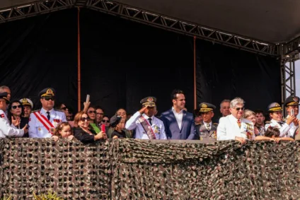 Vice-governador participa de desfile cívico-militar da Independência do Brasil em João Pessoa