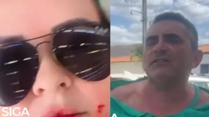 Na Paraíba, candidata a prefeita e seu vice são agredidos durante confusão; assista