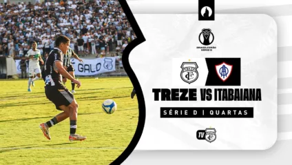 AO VIVO: assista Treze x Itabaiana com imagens