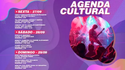 Agenda Cultural: Confira as atrações que vão animar as casas de show no final de semana em João Pessoa