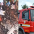 TRAGÉDIA: criança de dois anos morre carbonizada após casa pegar fogo na Paraíba