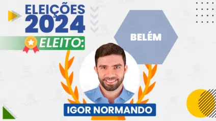 Igor Normando é eleito Prefeito de Belém-PA