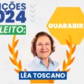 Léa Toscano é eleita em Guarabira com 52,16% dos votos