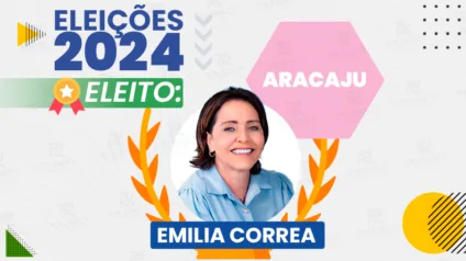 Emília Corrêa (PL) é eleita prefeita de Aracaju