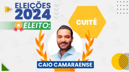 Caio Camaraense é eleito prefeito de Cuité