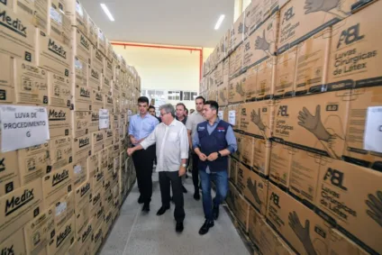 João Azevêdo entrega Central de Abastecimento Farmacêutico e Sala de Situação de Riscos Hidroclimáticos em Campina Grande