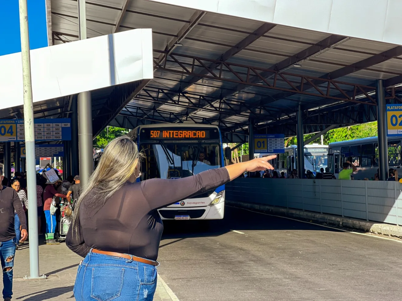 Passageiros destacam benefícios do novo Terminal da Lagoa