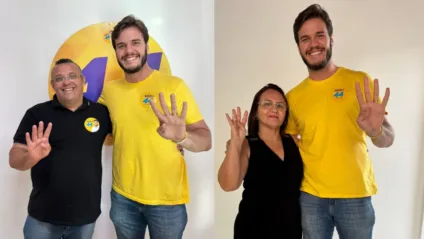 Dois candidatos da oposição oficializam apoio a Bruno Cunha Lima