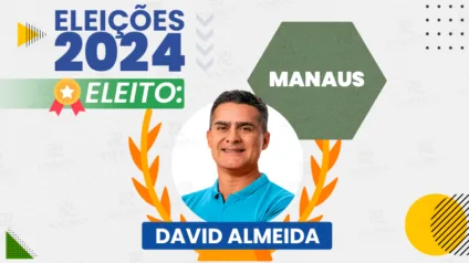 David Almeida é reeleito em Manaus