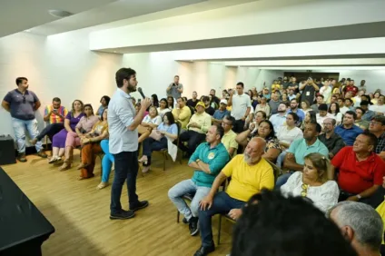 Bruno Cunha Lima reúne sua base política em Campina Grande e reafirma confiança para o 2º turno