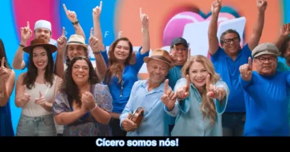 Artistas paraibanos gravam clipe em apoio à candidatura de Cícero Lucena; assista