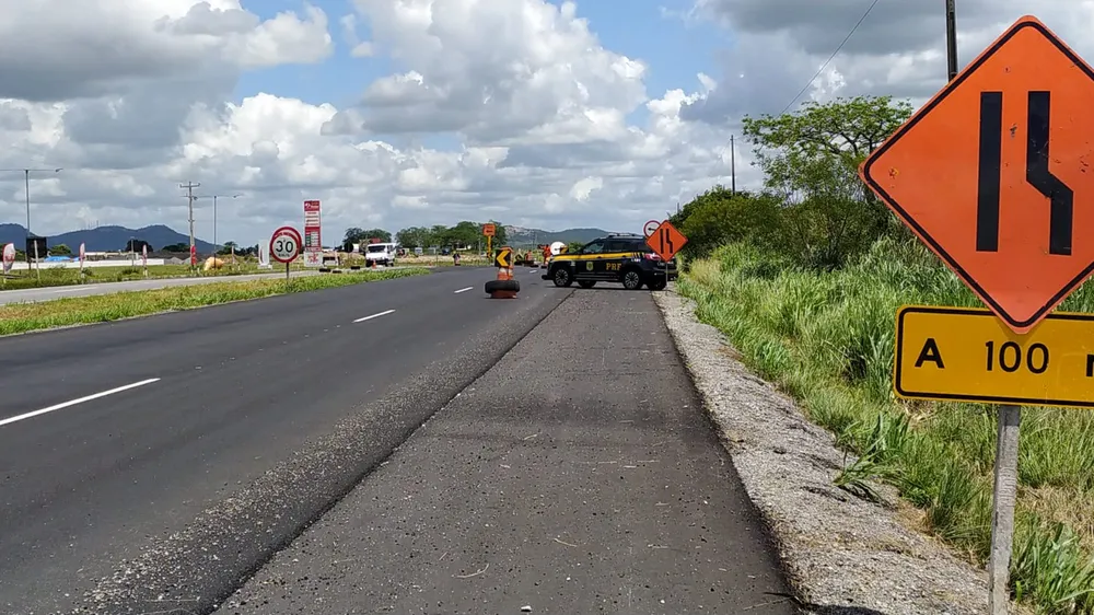 Trecho da BR-230 entre João Pessoa e Campina Grande é interditado pelo DNIT