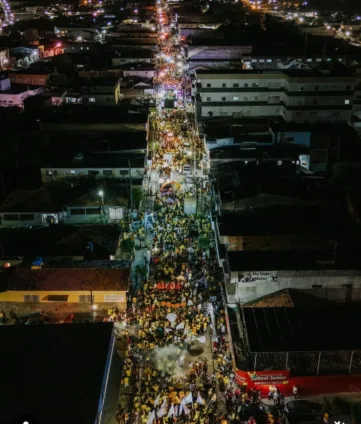 Em Mamanguape, Joaquim realiza “40tão da Vitória” e leva multidão para Avenida Ruy Carneiro