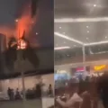 Incêndio em loja do Burger King gera pânico em shopping - VEJA O VÍDEO