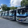 João Pessoa recebe 120 novos ônibus para o transporte coletivo desde 2023