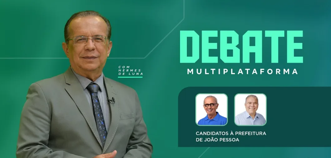 AO VIVO: acompanhe aqui o debate da Tv Correio com Cícero Lucena e Marcelo Queiroga