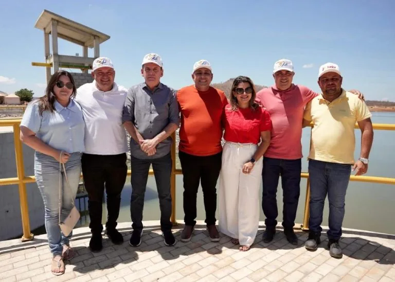 Chico Mendes e lideranças políticas visitam Ramal do Apodi para avaliar avanços da transposição do São Francisco