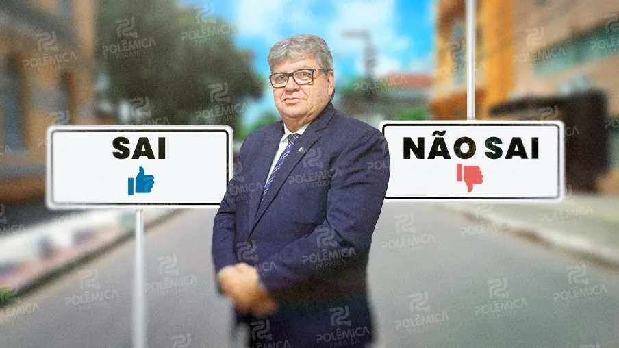 SAI OU NÃO SAI?: na sua opinião João Azevêdo deve permanecer até o fim do mandato ou sair para disputar o Senado em 2026? - VOTE