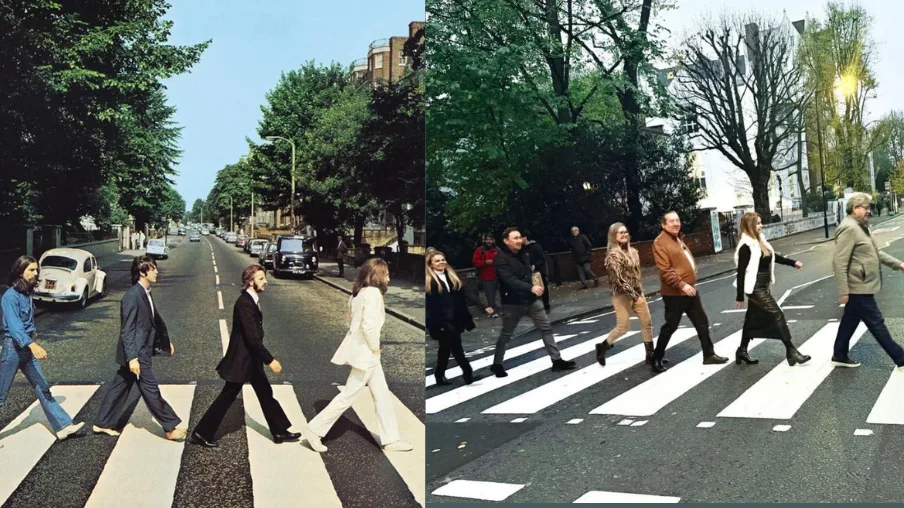 João Azevêdo curte férias em Londres e reproduz foto de capa icônica dos Beatles; veja