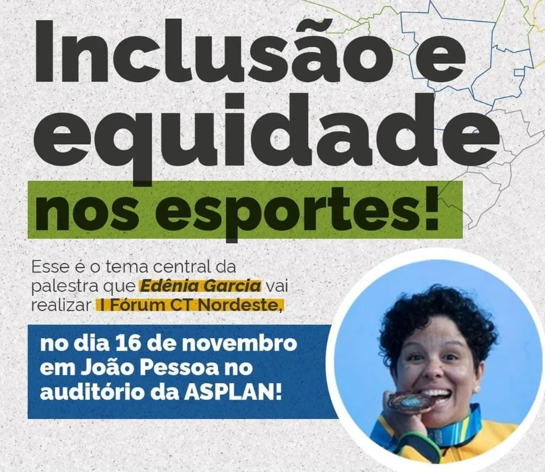 Evento em João Pessoa reúne atletas e representantes de entidades do terceiro setor para discutir equidade e inclusão 