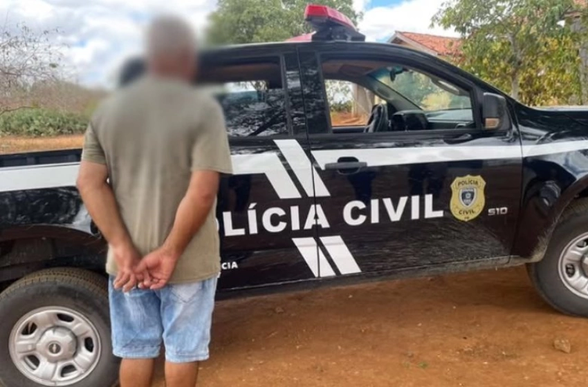 A pretexto de realizar “cura espiritual”, homem é preso suspeito de estuprar adolescente, na Paraíba